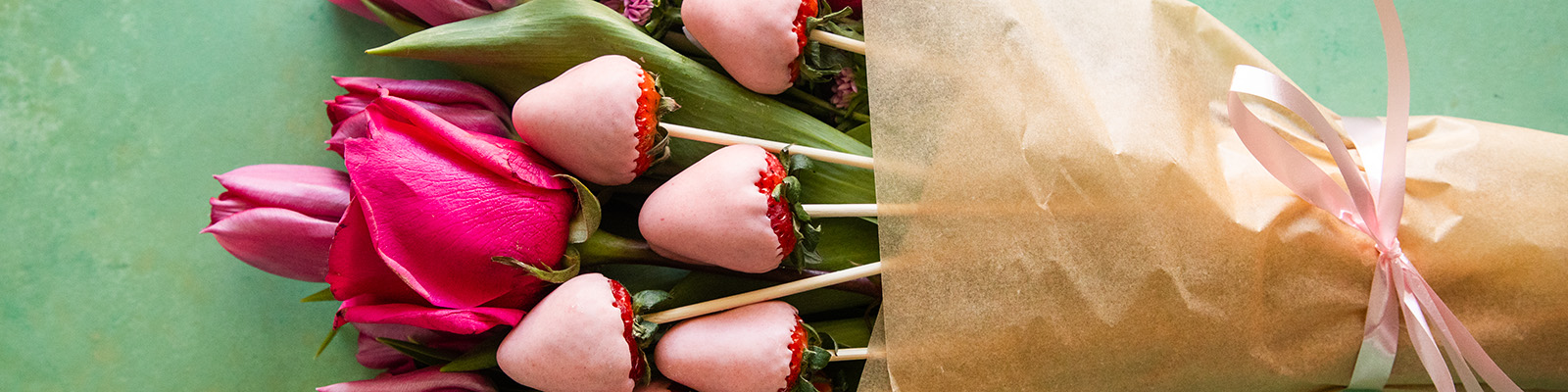 Chocolate Covered Strawberry Bouquet